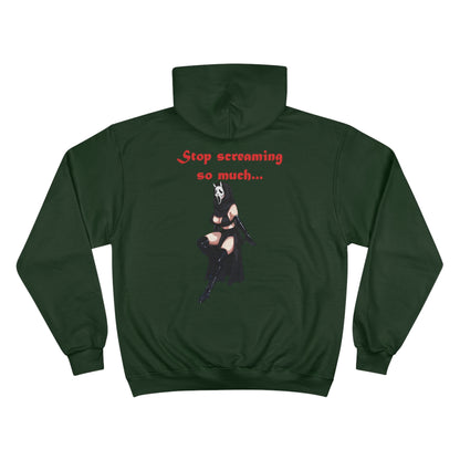 "Stop screaming" hoodie