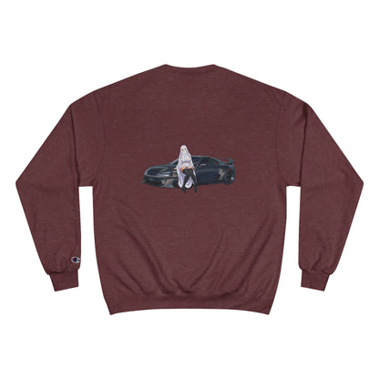 "Curves in the Crypt" Crew cut sweatshirt