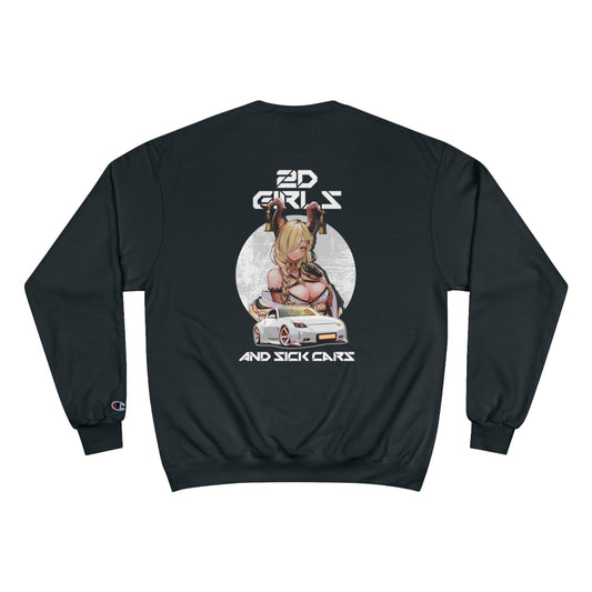 "2D Girlz"  Crew cut sweatshirt